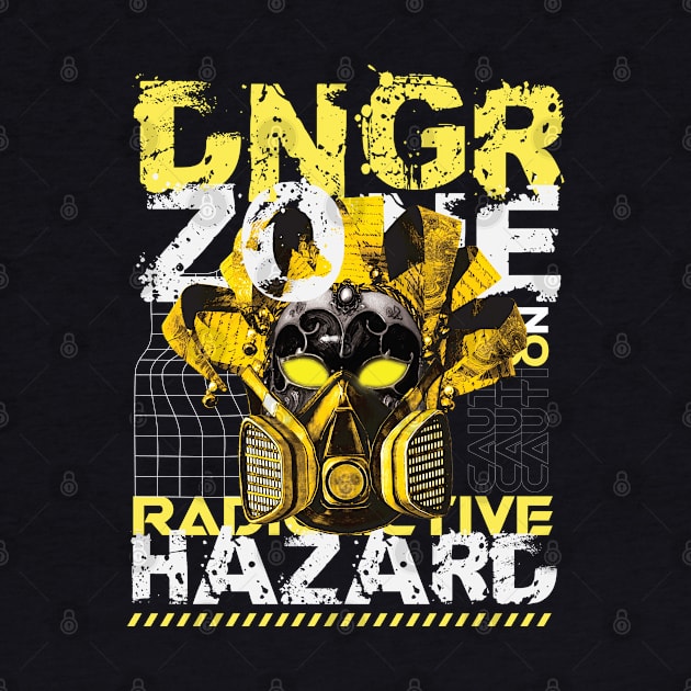 Danger Zone Radioactive Hazard by RadioaktivShop
